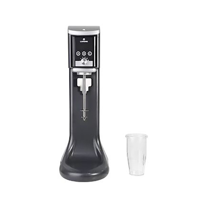 LEHEHE Portable USB Powered Stainless Steel Milkshake Blender Plastic for Commercial Household Use Milk Tea Shops Hotels