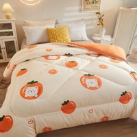 Couette en duvet personnalisée de haute qualité, chaude et confortable, couette matelassée en duvet, couette de lit imprimée tendance
