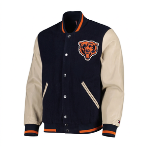 Chaqueta de Águila del equipo de fútbol americano para hombres Varsity venta al por mayor chaquetas de talla grande de equipo personalizado para hombres lo último - Product Image 1