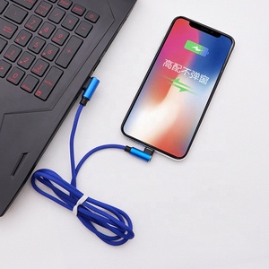 <span class=keywords><strong>C</strong></span>âble <span class=keywords><strong>Usb</strong></span> Micro et type <span class=keywords><strong>c</strong></span> coudé à 90 degrés, 2,4a, 1M, pour charge rapide, transfert de données, meilleure vente 2020 - Product Image 4