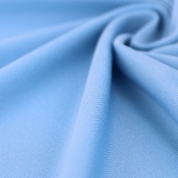 Tissu tissé 100% polyester écologique pour vêtements et textiles de maison, vente en gros
