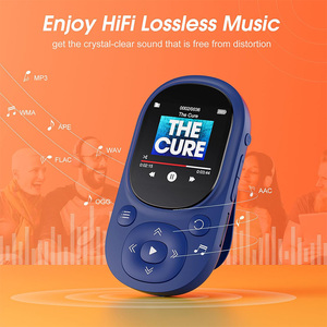 A11 thiết kế riêng lossless âm thanh 32GB Clip MP3 mô-đun Máy nghe nhạc với <span class=keywords><strong>Bluetooth</strong></span> 5.0 - Product Image 3
