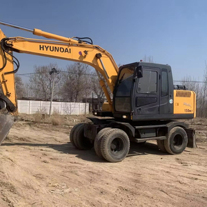 Pelle multifonction sur chenilles originale de la Corée Hyundai 150 d'occasion à haut rendement Hyundai en bon état en vente - Product Image 1