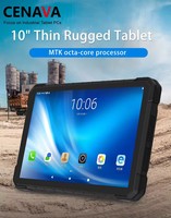 Tablette robuste CENAVA A18ST 10 pouces, Android 13, tablette industrielle, 10000 mAh, 4 Go de RAM, 64 Go de ROM, étanche IP67