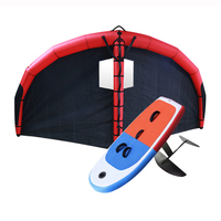 Planche de surf hydrofoil gonflable OEM certifiée BSCI, en matériau Dropstitch+PVC+EVA, pour lacs et rivières