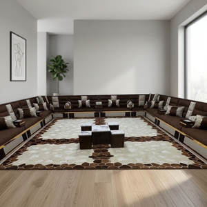 Conjunto de Sala de Estar Tradicional Árabe Majlis |   Antiguo |   Tela Plegable Extensible Modular |   Personalizable |   Envío Gratuito a Todo el Mundo - Product Image 3