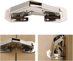 Filta Self Closing <strong>90</strong> <strong>Degree</strong> <strong>Hinge</strong> for Kitchen Cabinet Surface Mount Hidden Spring <strong>Hinge</strong> 9731 - Product Image 3