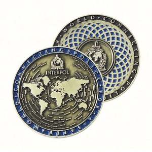 No Minimum Manufacturer Custom Metal Soft Enamel Gold Plating Silk Screen Printing 3D Blank <b>Coins</b> Design Souvenir Challenge <b>Coin</b> - Product Image 1