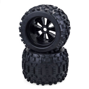 Zdracing 4pcs 170mm 1/8 Quái Vật Xe tải bánh xe lốp 17mm Hex cho Redcat rovan <span class=keywords><strong>HPI</strong></span> Man rợ XL gắn GT <span class=keywords><strong>Flux</strong></span> HSP 1/8 xe tải quái vật - Product Image 5