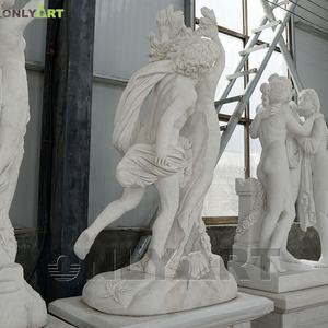 Statues en marbre de sculpture grecque grandeur nature <span class=keywords><strong>Apollon</strong></span> <span class=keywords><strong>et</strong></span> <span class=keywords><strong>Daphné</strong></span> de jardin en stock - Product Image 5