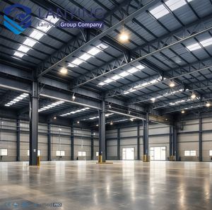 सस्ते पूर्वनिर्मित गोदाम पूर्वनिर्मित इस्पात संरचना स्टील गोदाम - Product Image 3