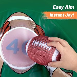 Summer Trend <b>Inflatable</b> Football Toss Game Kids Pool Toys Swimming Pool <b>Floats</b> Outdoor Water Fun Beach Yard Birthday Sport Gift - Product Image 3