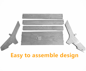 Custom Wooden Music <strong>Synth</strong> <strong>Stand</strong> With Folding Rack and Pedal Shelf Eco-Friendly Storage Holder for Elektron and Desktop <strong>Synths</strong> - Product Image 2