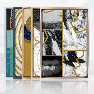20x25/A4 21x30/30x40cm póster moderno lienzo colgador impresiones arte hogar Decoración pared foto marcos/Metal aluminio 2 colores - Product Image 3