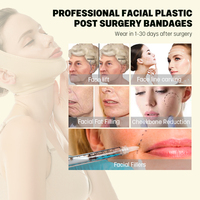 Masque de levage de visage de forme de ligne de marque privée amincissant le pansement facial élastique d'amincissement de ceinture pour des femmes