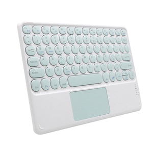 2025 New Mini Đầy Màu Sắc Kim Loại Không Dây <span class=keywords><strong>Bluetooth</strong></span> Bàn Phím Máy Tính Bảng Bàn Phím Touchpad Cho Ipad 10.2 10.5 10.9 11 12.9 13 Inch Imac - Product Image 2