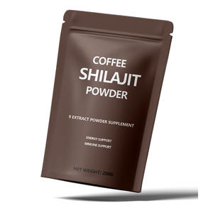 कस्टमाइज्ड लेबल प्रीमियम शिलजीत कॉफी रीबिशी चागा मशरूम इंस्टेंट कॉफी पाउडर - Product Image 3