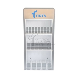 Tùy chỉnh khói cửa hàng hiển thị Acrylic hiển thị đứng Countertop RGB LED thắp sáng thuốc lá thuốc lá tủ trưng bày - Product Image 2