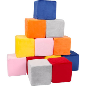 CE ASTM CPC幼児用フォームぬいぐるみブロックビルディングカラフルなスタッキングバルクカスタマイズエコフレンドリージャンボビルディングブロック - Product Image 1