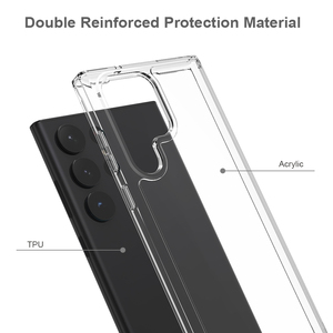 360 Full Body custodia protettiva antiurto in acrilico TPU per cellulare Cover posteriore per <span class=keywords><strong>Samsung</strong></span> <span class=keywords><strong>Galaxy</strong></span> <span class=keywords><strong>S23</strong></span> <span class=keywords><strong>plus</strong></span> custodia Ultra A13 A34 A54 - Product Image 6