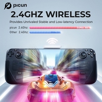 Headset Gaming Over-Ear Berkualitas Tinggi Picun G3 5.3 BT AAC Chipset JL dengan Mikrofon dan Peredam Kebisingan Aktif untuk Perjalanan & Penggunaan Mobile