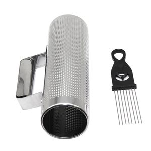 Guiro de Acero Inoxidable con Raspador de 10 Pulgadas, Instrumento de Percusión Latino para Música de Merengue, Salsa y <span class=keywords><strong>Bachata</strong></span> - Product Image 1
