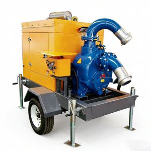Camion-pompe mobile auto-amorçante à haute pression avec moteur diesel multicylindre à grand débit, type ouvert et châssis ouvert - Product Image 1