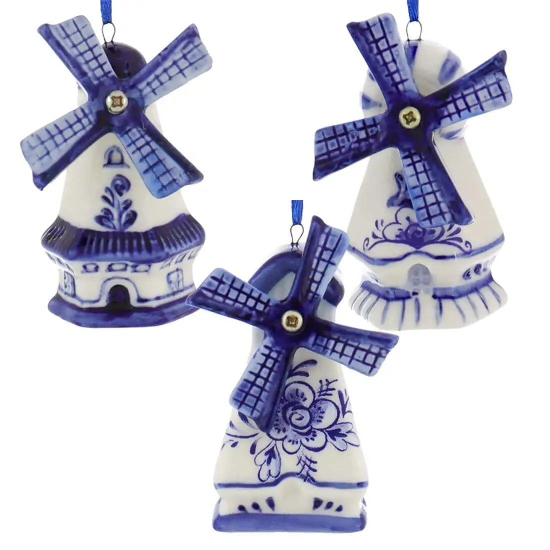 Delft Blue Windmill Holland Souvenir Keramik Windmühle Handwerk Statue Büro Hotel Restaurant Tisch dekoration