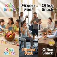 Collations de fruits lyophilisés de qualité supérieure |   Crisps aux fruits mélangés FD |   Fournisseur de collations saines sans sucre ajouté, fruits