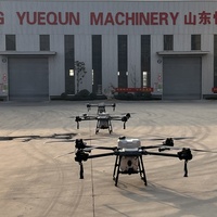 Pulvérisateur de pesticides à haute pression, alimenté par batterie à essence, pour drone UAV, moteur, utilisation agricole, télécommande, construction facile