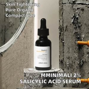 Sérum Visage Liquide Bio MMinimali 2% Acide Salicylique Vitamine E Raffermissant Format Voyage Contre l'Acné, les Points Noirs et les Pores Dilatés à Base de BHA - Product Image 3