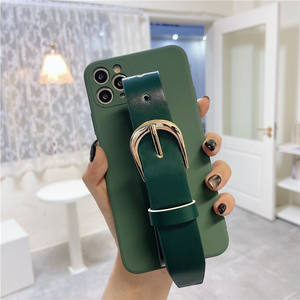 Instahot — coque de téléphone apple en cuir TPU souple, étui à poignet pour iPhone 12 <span class=keywords><strong>Pro</strong></span>, 11 <span class=keywords><strong>Pro</strong></span>, XS Max, XR, X, 6S, 7, 8 plus, <span class=keywords><strong>SE</strong></span> 2020 - Product Image 6