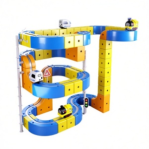Cubo Magnético Versátil, Coche de Pista Magnética, Bloques de Construcción Magnéticos, Tren Eléctrico, Coche de Pista Antigravedad, Juguete para Niños - Product Image 5