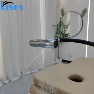 Kisen หัวสปาผมบำบัดแบบพกพาภายนอกน้ำไหลเวียนเครื่องมือร้านเสริมสวยแชมพูอ่างเตียงอุปกรณ์ - Product Image 3