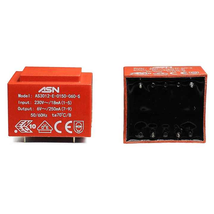 Ei30 12 5 1 5va Transformer By Asn Step Down 230v To 12v