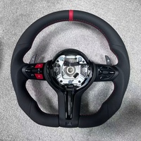 Volant en cuir haute performance pour BMW F10 F20 E93 E90 E92 F30 F31 M3 F80 M4 F82 M5 F90 X6 F25 F15 F11 F18 Série F