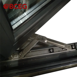 Cửa sổ tùy chỉnh phá vỡ nhiệt hai lớp kính cường lực vào trong và ra ngoài nghiêng và xoay cửa sổ - Product Image 6