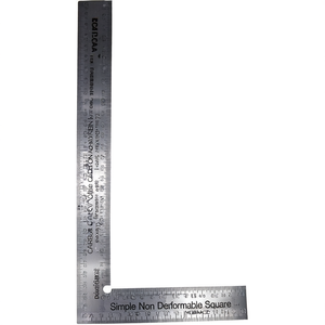 Escuadra Simple No Deformable 250X165 DIN875 de 1 Nivel para Medición de Precisión - Product Image 2
