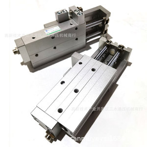 Cilindro Deslizante de Precisión de Doble Eje HLQ 10 20 30 40 50 75 100mm Componente Neumático - Product Image 4