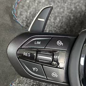 Volante in Pelle Scamosciata Completo per BMW <span class=keywords><strong>Serie</strong></span> 3 5 F05 F10 F20 F30 F32 F36 F80 F82 M3 M4 M5 M6 X1 X2 X3 X4 X5 X6 - Product Image 4