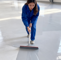 Carreau de céramique en marbre Peinture en résine domestique antidérapante et résistante à l'usure Sable de couleur époxy Peinture de sol en ciment auto-nivelante