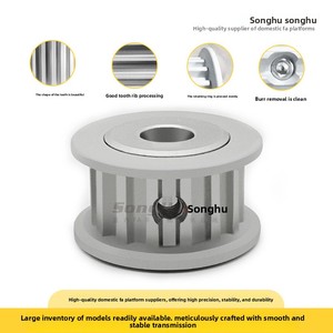 36 Teeth S8M Timing <strong>Pullye</strong> SH-HTPA36S8M250-A-N16 to 50-hole Aluminum S8M Timing Pulley 90.30mm OD 16-65mm Bore - Product Image 3
