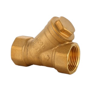 Válvula de filtro tipo Y de latón DN15 DN20 DN25 para sistemas de suministro de agua, drenaje y HVAC - Product Image 4