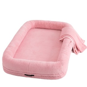 <span class=keywords><strong>Sofa</strong></span> tempat tidur kain lepas pasang, dapat dicuci, ukuran ekstra besar untuk anjing raksasa dan orang yang malas, bentuk persegi panjang. - Product Image 5