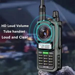 Baofeng UV-68 Pro Max V2 IP68 Waterproof 2 Way Radio Tri-Power 128 Channels UV-98 Pro Red Radios Communication Equipment