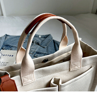 Sac fourre-tout en toile pour femme de grande taille et de haute qualité, sac à bandoulière pour ordinateur portable avec fermeture à glissière pour tous les voyages de toutes les saisons