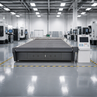 Machine de découpe numérique CNC à couteau oscillant pour bâches en PVC, tentes, tapis de voiture en PVC et tables de découpe (plotter)