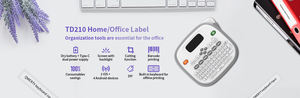 <span class=keywords><strong>Imprimante</strong></span> d'étiquettes mobile <span class=keywords><strong>pour</strong></span> bureau à domicile TD210, <span class=keywords><strong>imprimante</strong></span> thermique sans encre, <span class=keywords><strong>imprimante</strong></span> portable <span class=keywords><strong>pour</strong></span> autocollants - Product Image 4