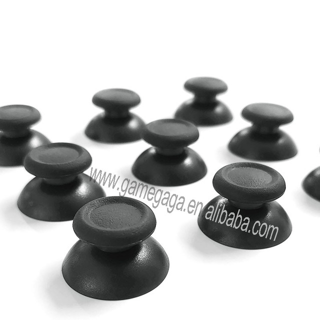 Wholesale Plastic Analog Joystick Black Thumbstick Mushroom Head Rocker Grip Cover for