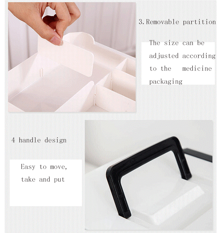 Home necessities plastic organization stackable storage boxes